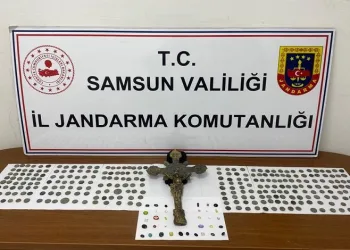 Samsun’da tarihi eser operasyonu
