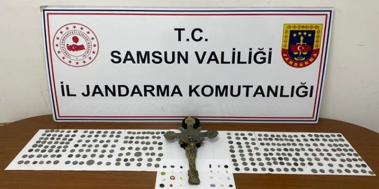 Samsun’da tarihi eser operasyonu