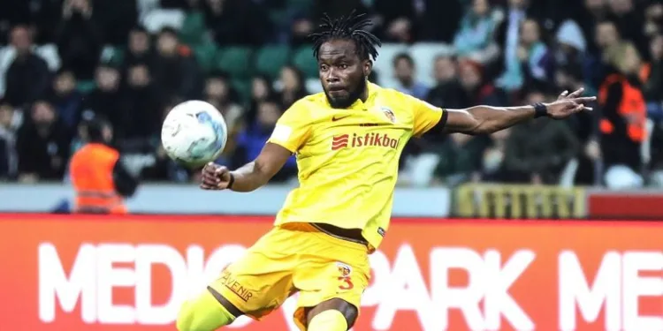 Yukatel Kayserispor’da Joseph Attamah sahalara döndü