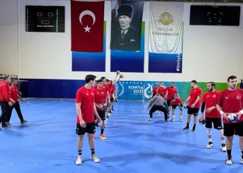 A Milli Erkek Hentbol Takımı’nda Lüksemburg maçı hazırlıkları başladı