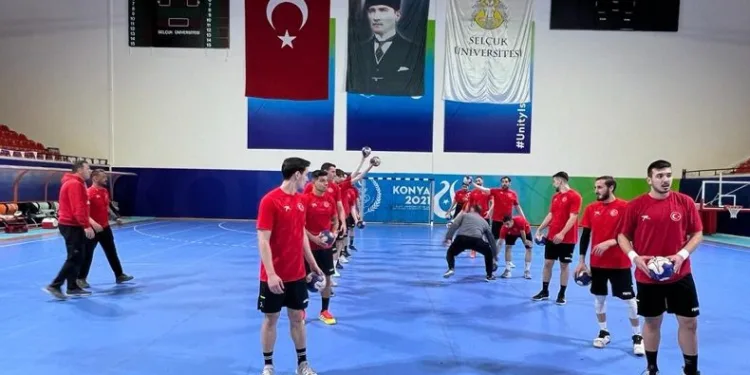 A Milli Erkek Hentbol Takımı’nda Lüksemburg maçı hazırlıkları başladı