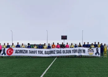 Maçın geliri depremzedelere bağışlandı