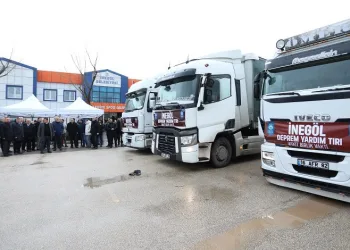 İnegöl’den deprem bölgelerine yardım eli