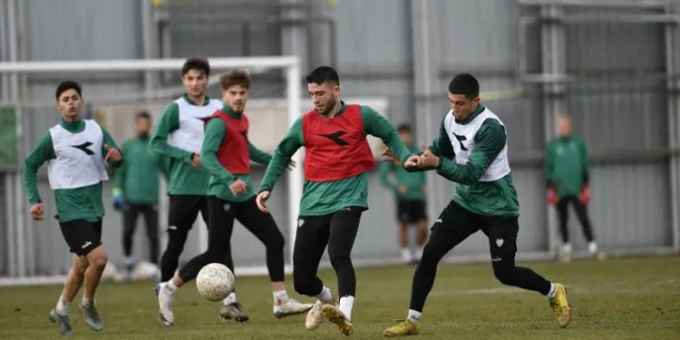 Bursaspor’da Amed SF maçı hazırlıkları sürüyor