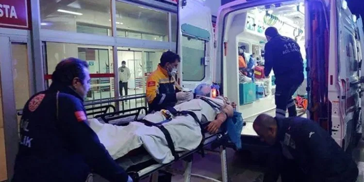 Depremin ardından madende göçük