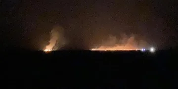 Gala Gölü Milli Parkı alevler içinde