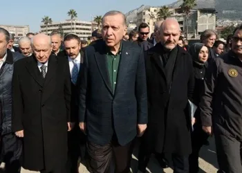 Cumhurbaşkanı Erdoğan ve Devlet Bahçeli Hatay’da