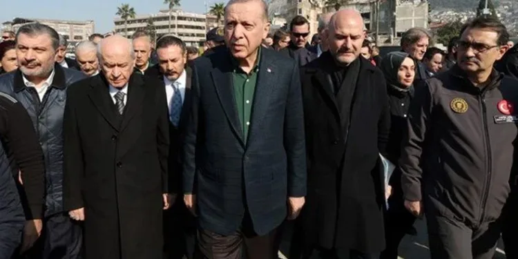 Cumhurbaşkanı Erdoğan ve Devlet Bahçeli Hatay’da