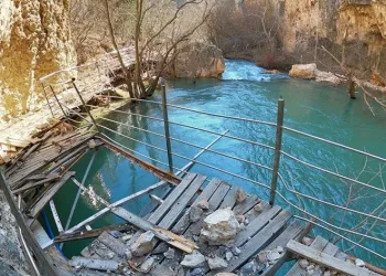 Tohma Kanyonu ziyarete kapatıldı