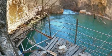 Tohma Kanyonu ziyarete kapatıldı