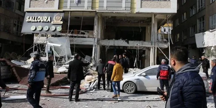 Şanlıurfa’da doğalgaz patlaması