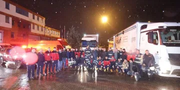 Kocaeli Büyükşehir afet bölgesinde