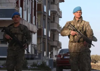 Komandolar Hatay sokaklarında