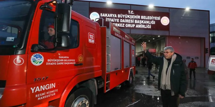 Sakarya’dan deprem bölgesine destek