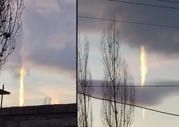 Ağrı’da şaşırtan görüntü