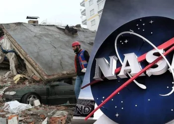 NASA’dan deprem hasarını gösteren harita