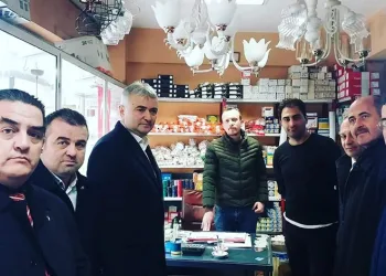 MHP Osmangazi’den esnafa ziyaret