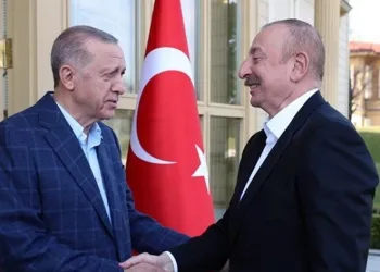 Erdoğan, Aliyev ile görüştü