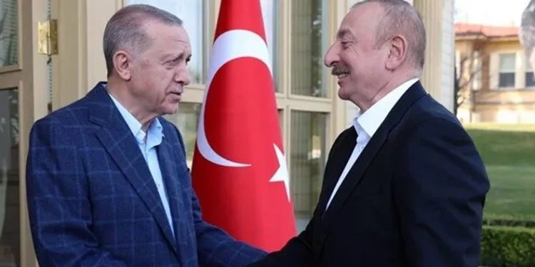 Erdoğan, Aliyev ile görüştü