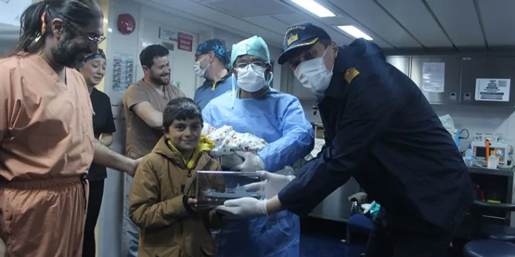 TCG Bayraktar’da dünyaya geldi