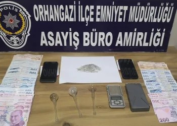 Bursa’da uyuşturucu operasyonu