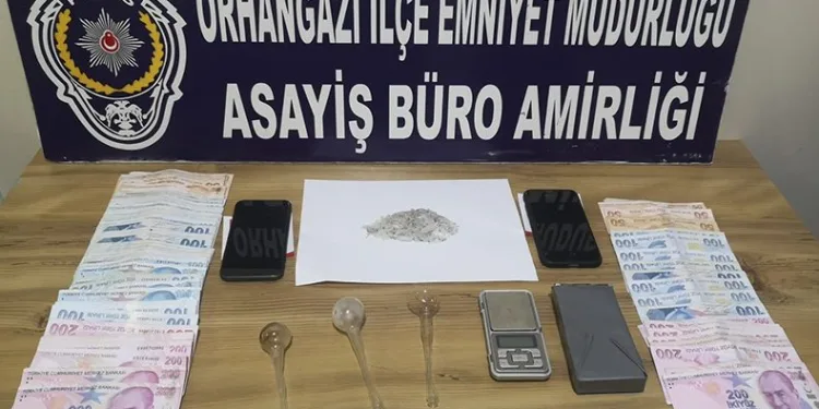Bursa’da uyuşturucu operasyonu