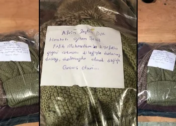 Şehit oğlunun eşyalarını depremzedelere gönderdi