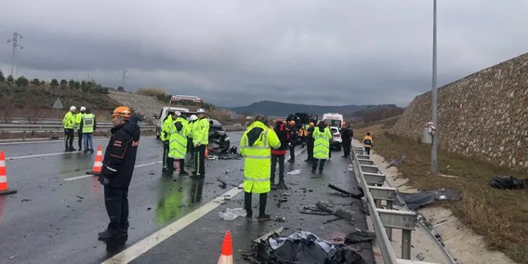 Bursa’da zincirleme trafik kazası