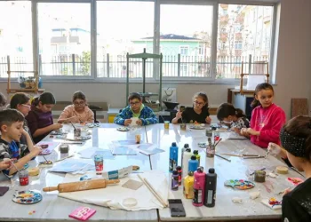 Cumhuriyet’in 100. Yılında 100 çocukla sanat atölyeleri