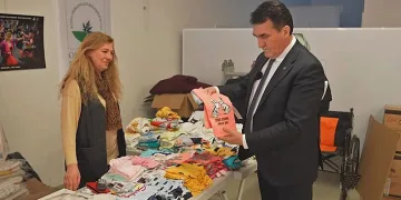 Depremzedelerin kıyafet ihtiyaçları ücretsiz