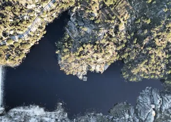 Çavdar Göleti’nde iki mevsim bir arada