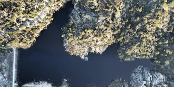 Çavdar Göleti’nde iki mevsim bir arada