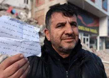“Biz de paramparçayız”