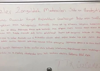 Madencilerden öğrencilere duygulandıran mesaj