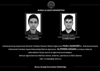 Uludağ Üniversitesi’nin acı kaybı