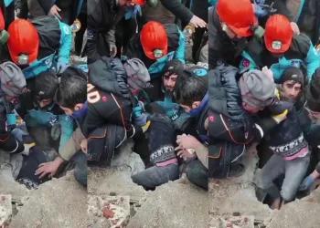 8 saat sonra enkazdan böyle çıkarıldı