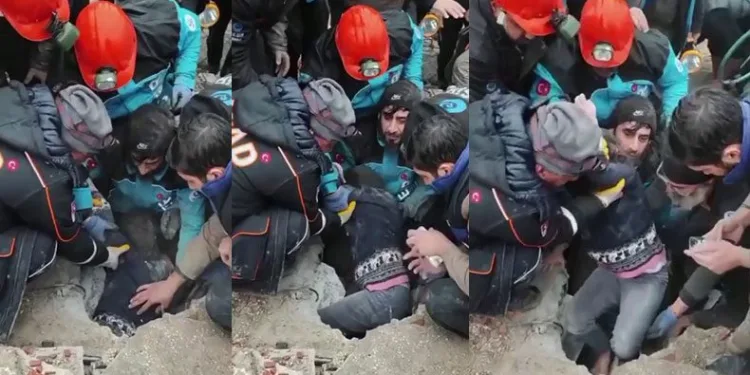 8 saat sonra enkazdan böyle çıkarıldı