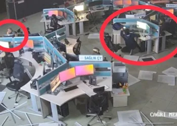 112 Acil Çağrı Merkezi, deprem anında görevine devam etti