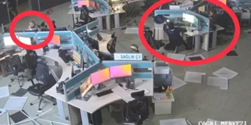 112 Acil Çağrı Merkezi, deprem anında görevine devam etti