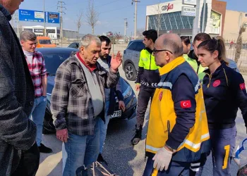 Alkollü sürücü polise zor anlar yaşattı
