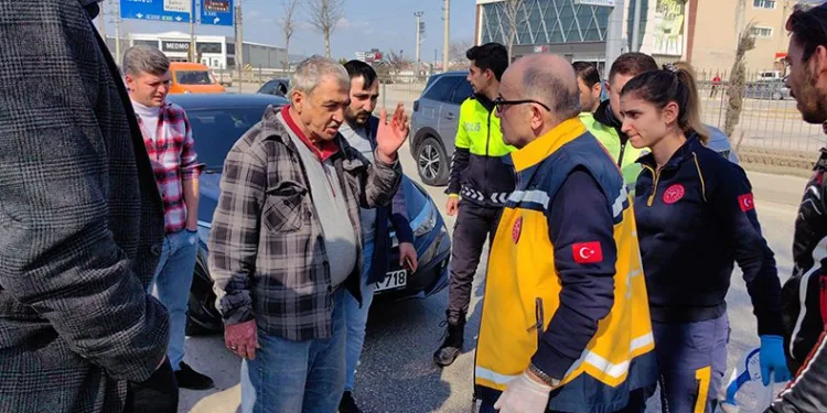 Alkollü sürücü polise zor anlar yaşattı