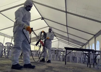 Deprem bölgesinde hijyen seferberliği