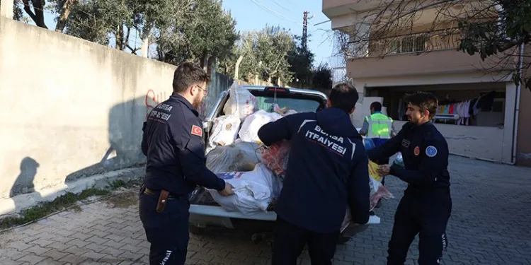 Bursa’dan Hatay’a gönül köprüsü