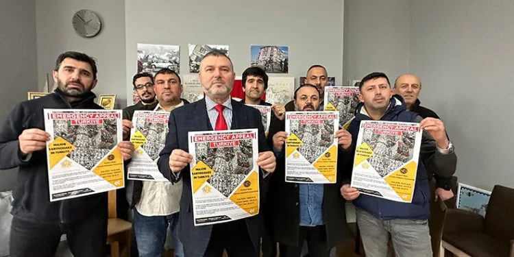 İngiltere’deki Türklerden yardım kampanyası