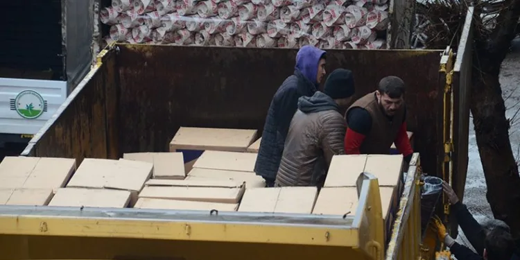 BESOB’ tan 600 adet soba yardımı