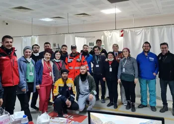 BUÜ’nün gönüllü sağlık ekibi