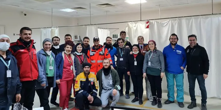 BUÜ’nün gönüllü sağlık ekibi