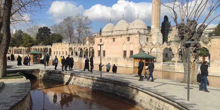 Balıklıgöl suyu deprem sonrası çamur rengine büründü