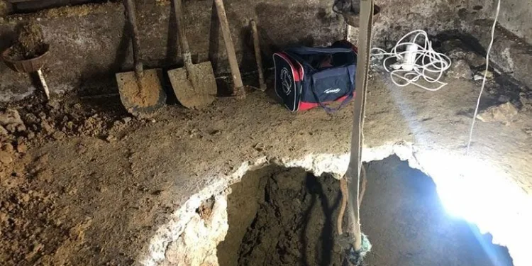 Kaçak kazı yaparken suçüstü yakalandılar