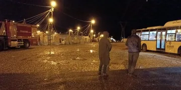 Vatandaşlar çadır kentten tahliye edildi